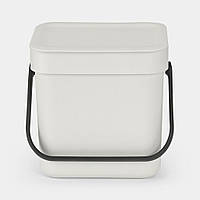 Відро для сміття Sort&Go Brabantia, 3 л, білий (213229)
