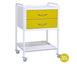 СТОЛИК МАНІПУЛЯЦІЙНИЙ СМ-3-2 ЄВРО Оливковий (RAL 6027), фото 2