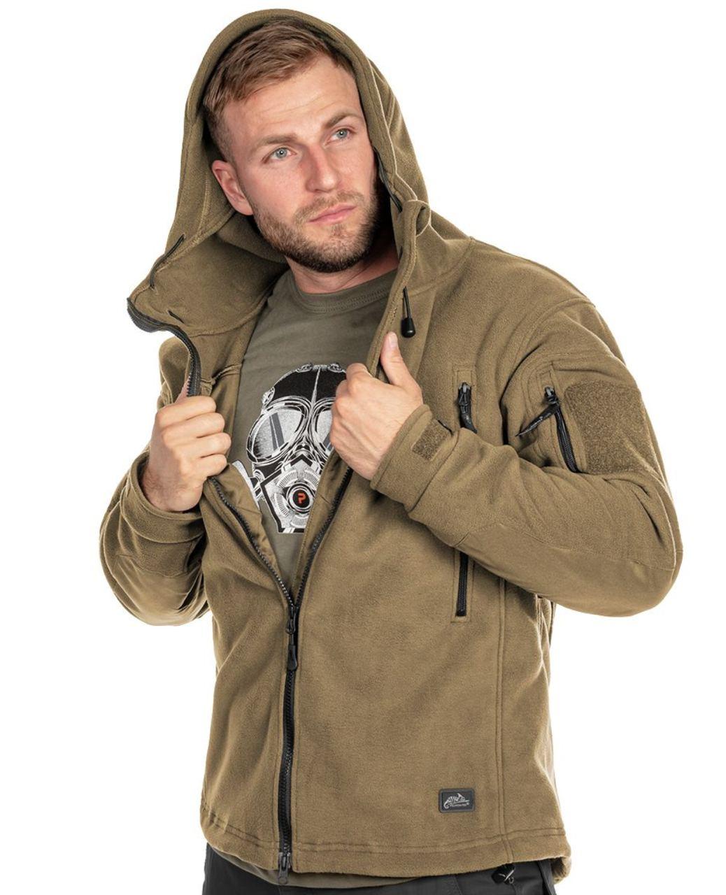 Флісова кофта Helikon Patriot Coyote