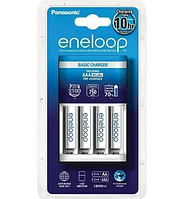 Зарядний пристрій Panasonic Eneloop BQ-CC51 Basic Charger + 4 пальчикових АА акумулятора Panasonic Eneloop