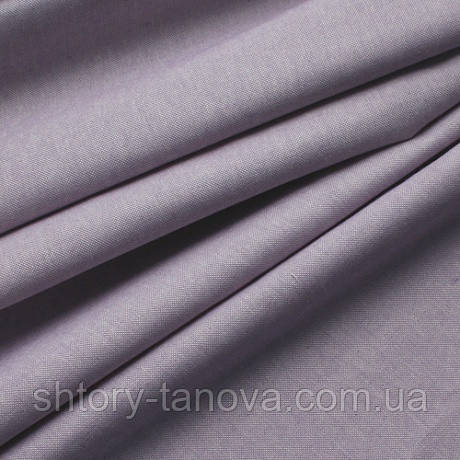 Тканина для портьєр з хлопоком МЕЛАНЖ/ЛІЛОВИЙ