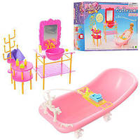 Меблі Gloria 2913 ванна кімната, ванна, умивальник, етажерка, аксесуари, іграшка для дівчаток