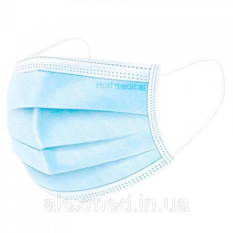 Hoff medical маска медицинская нестерильна, фото 1