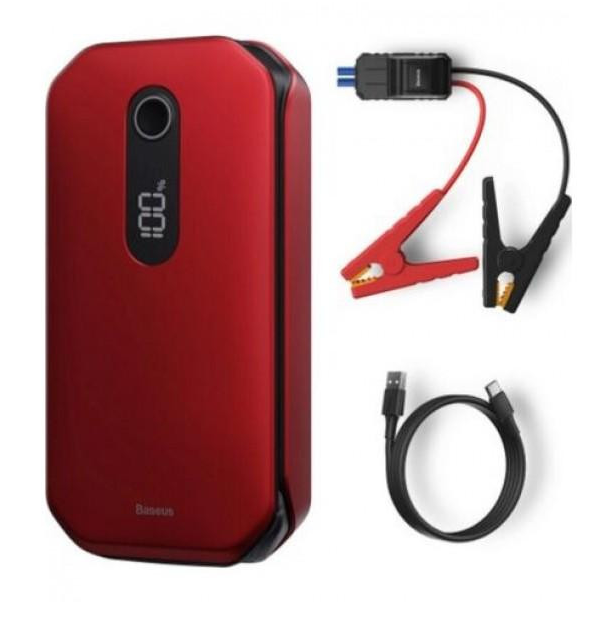 Автономний пусковий пристрій Basester Super Energy Pro Car Jump Starter Red (CRJS03-09)