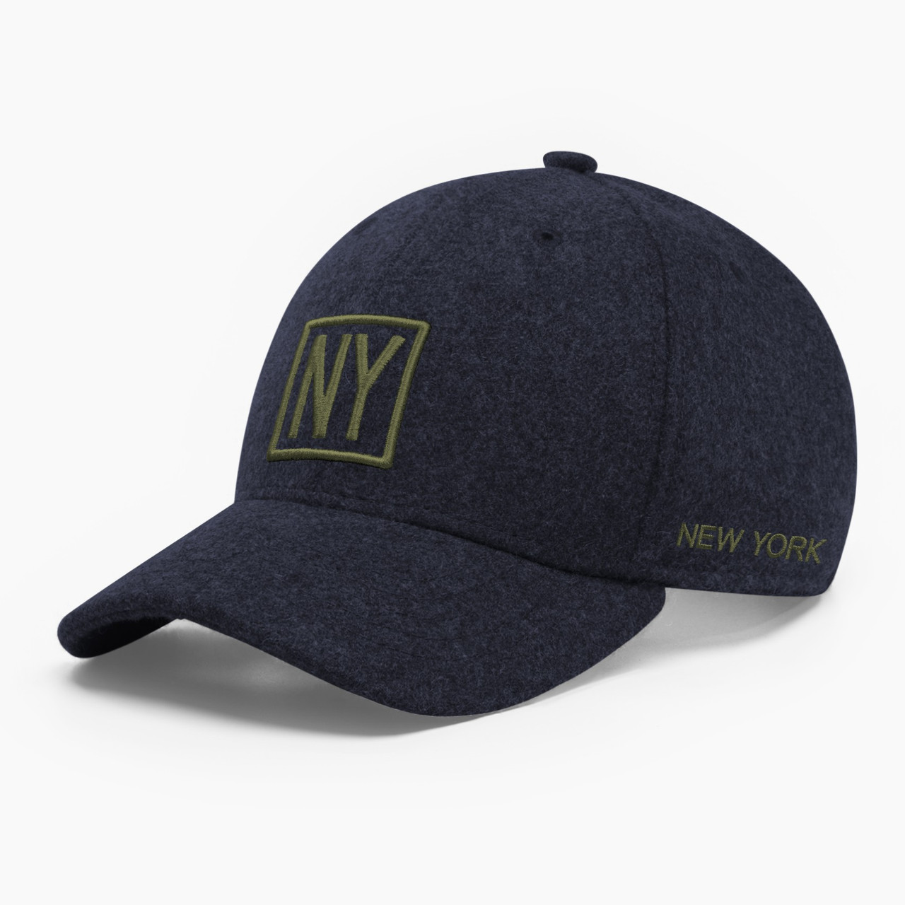 Зимова бейсболка без застібки INAL Нью Йорк NY New York S / 53-54 Темно-синій 2053