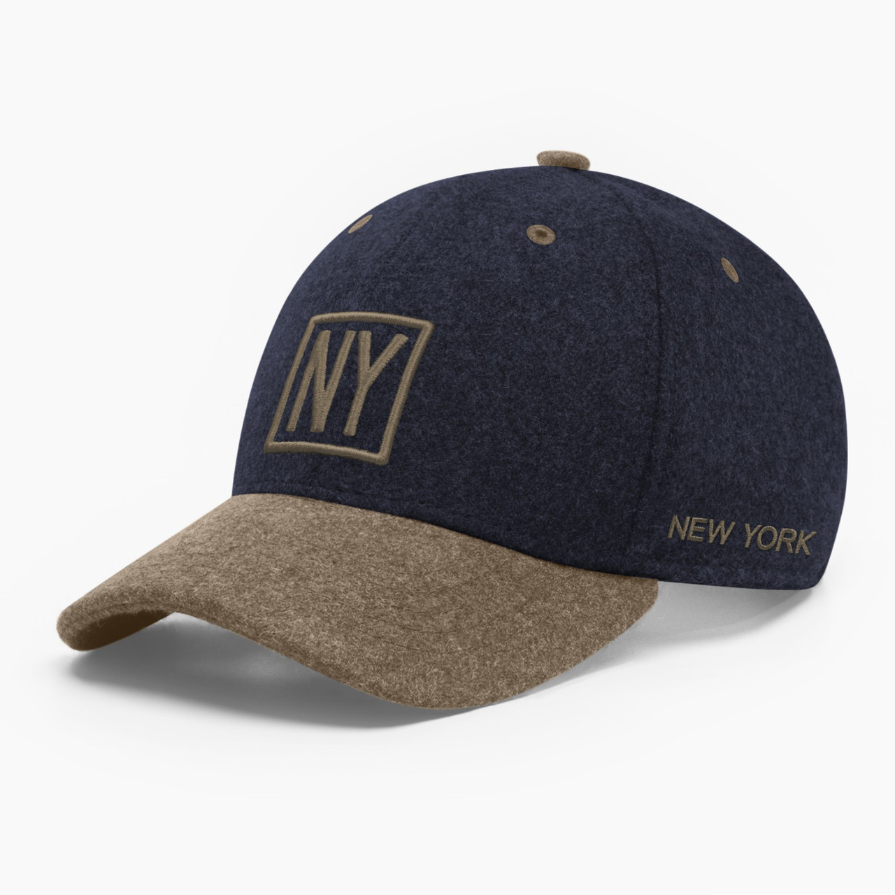 Бейсболка зимова чоловіча INAL Нью Йорк NY New York S / 53-54 Темно-синій 28553