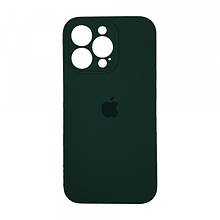 Чохол Silicone Case Full Camera для iPhone 13 Pro cyprus green