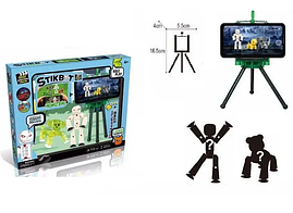 Анімаційна студія (1 чоловік, 1 тварину) Стикбот Монстр Stikbot Monsters JM-03Q