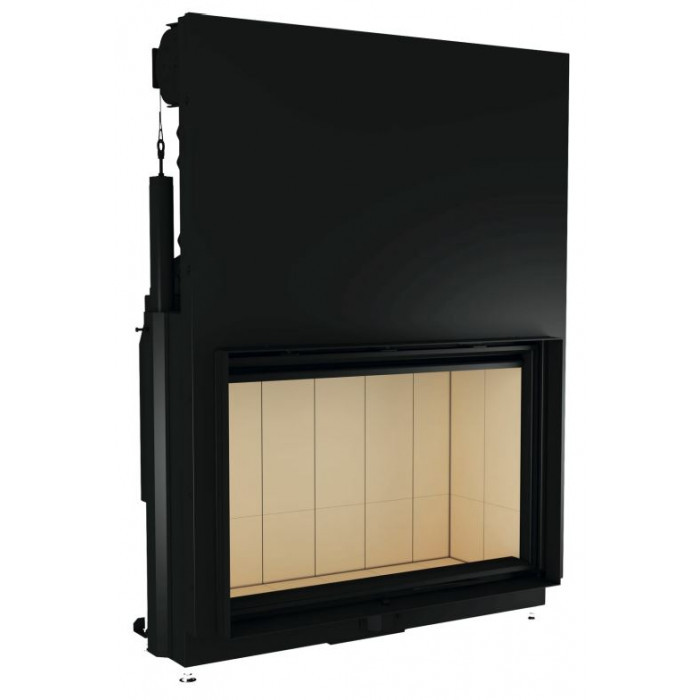 Повітряна камінна топка 120x80 (гладкий шамот), фото 1