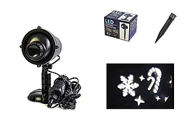 Новорічний вуличний лазерний проектор X-Laser XX-XZ-2004 (відеоогляд)