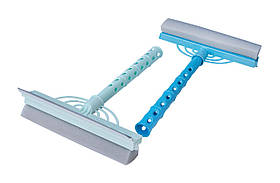 Скломийка (поролонова губка + скребок) 22см, пластикова ручка ZP-168 (ZAMBAK plastik)