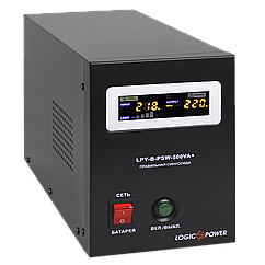 ДБЖ UPS Джерело безперебійного живлення LogicPower 12V LPY-B-PSW-500VA+ (350Вт) 5A/10A