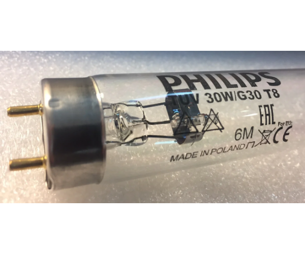 Лампа бактерицидная PHILIPS TUV 30W 1SLV/25 (безозоновая): продажа ...