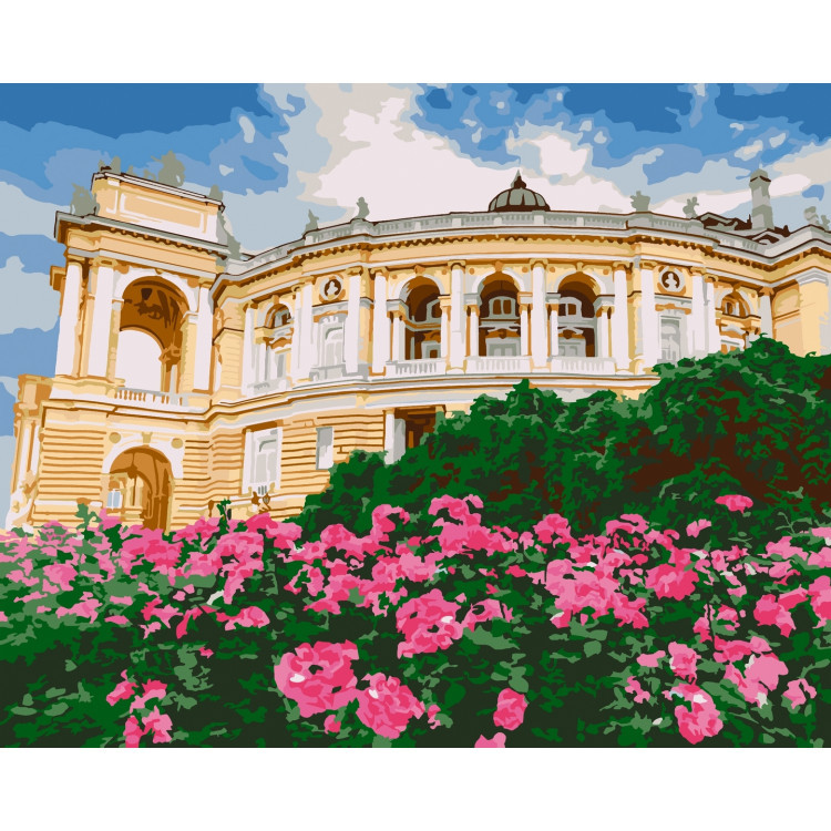 Картина за номерами Одеса. Оперний театр 40*50 см ArtCraft 11233-AC