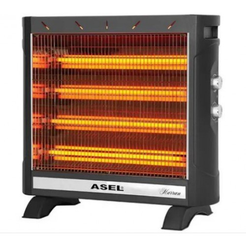 Нагрівач інфрачервоний — електрокамін Asel H 50-12 потужністю 2750 Вт на 40 м2