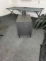 Буржуйка печь металлическая сталь 4 мм. Отопительная буржуйка-печь для дома, ВСУ, дачи