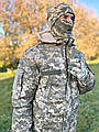 Бушлат военный ВСУ пиксель. Зимняя куртка для военных мужская. Размер 52