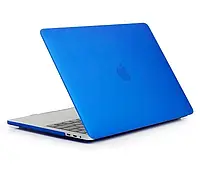 Чехол накладка HardShell Case для MacBook Pro 16'' (2019-2020) Matte Blue. Матовый синий
