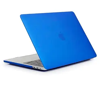Чохол накладка HardShell Case для MacBook Pro 16'' (2019-2020) Matte Blue. Матовий синій