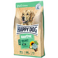 Happy Dog (Хеппи Дог) Naturcroq Balance - Сухой корм для требовательных собак с птицей и сыром, 15 кг