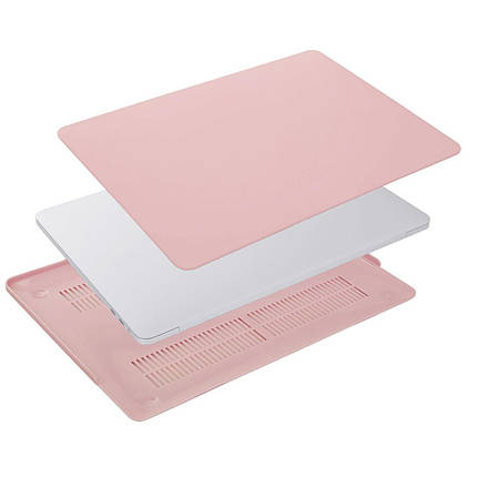 Чохол-накладка HardShell Case for MacBook Pro 16'' (2019-2020) Matte Pink, фото 3
