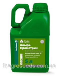 Гербіцид АЛЬФА ПРОМЕТРИН (д.р.: прометрин 500 г/л.), тара - 5л. ALFA Smart Agro