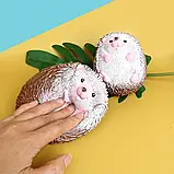 М'яка силіконова іграшка антистрес їжачок, фото 4