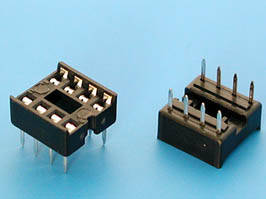 Панелька DIP 8-S, крок 2.54