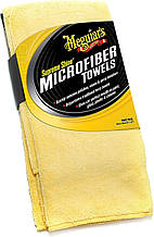 Рушник мікрофібровий - Meguiar's Supreme Shine Microfiber Towel 40х60 см. жовтий (X2010EU)