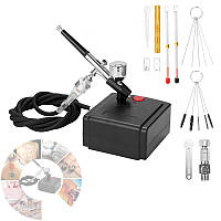 Аерограф HD-130 з компресором TC-100, набір для аерографії 0.3 мм