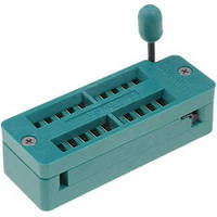 Універсальна панель з нульовим зусиллям DIP 20 ZIF 7,62 мм TEXTDOL