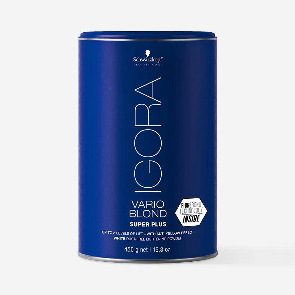 Освітлювальний порошок, що не створює пилу Schwarzkopf Professional Igora Vario Blond Super Plus 450 г