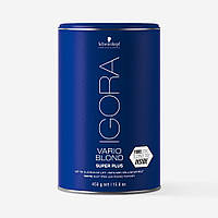 Осветляющий порошок не образующий пыли Schwarzkopf Professional Igora Vario Blond Super Plus 450 г