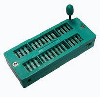 Універсальна панель з нульовим зусиллям DIP 32 ZIF 7.62/15,24 мм TEXTDOL