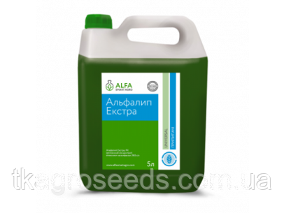Прилипач АЛЬФАЛИП ЕКСТРА (д.р.Етоксилат нонилфенол.) тара 5л. ALFA Smart Agro