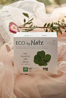 Прокладки бюстгальтерні для гігєни грудей у період лактації ECO BY NATY 30шт. в упаковці