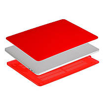 Чохол-накладка HardShell Case for MacBook Pro 16'' (2019-2020) Matte Red, фото 5