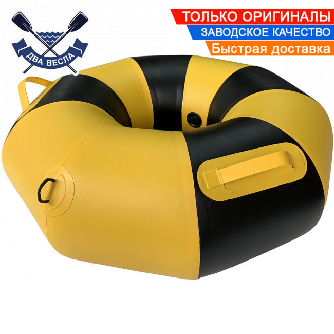 Надувна ватрушка тюбінг Ладья до 120 кг дитячий тюбінг 90х30 см тюбінги надувні санки ватрушки бублик тюбінг