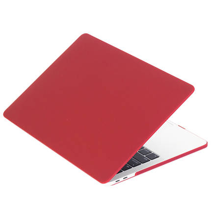 Чохол-накладка HardShell Case for MacBook Pro 16'' (2019-2020) Matte Wine Red, фото 1