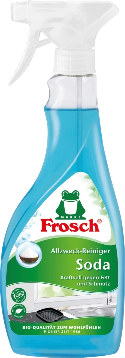 Чистящее средство с содой Frosch Soda-Allzweckreiniger, 500 мл - фото 1 - id-p1356145026