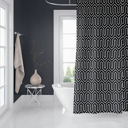 Штора для ванної Tropik Ethnic Туреччина 180*200 см, фото 1