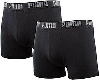 Трусы (боксерки) Puma Basic Boxer 2P черные 88886958