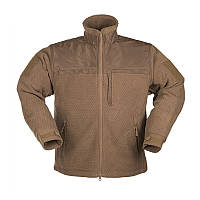 Флис, elite fleece jacke hextac®, койот, Mil-Tec Германия