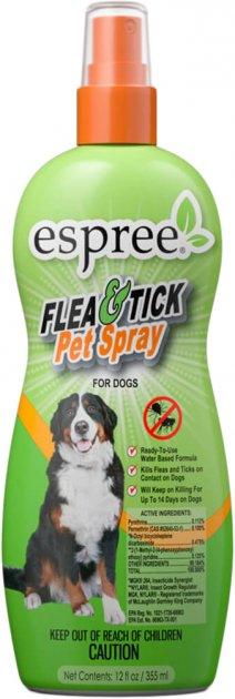 Espree Flea & Tick Pet Spray спрей від бліх і кліщів для собак 355 мл