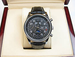 LONGINES DAY PHASE TOURBILLON 40MM SILVER BLACK. AAA