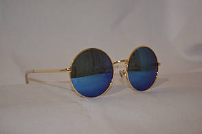 Сонцезахисні окуляри круглі синій