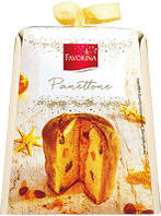 Рождественский кекс Панеттоне с цукатами и изюмом Favorina Panettone classic 1кг Германия