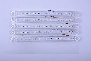 Габарит - білий - 204х20мм - 12/24V Led 15 діод - "Thoc Auto" ТН-1510 (5шт)