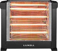 Інфрачервоний обігрівач Luxell KS-2760 - 2200 Вт, чорний, кварцовий, на 3 режими (4 спіралі)