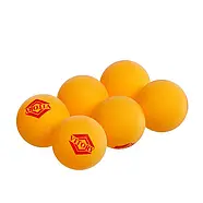 М'яч для настільного тенісу Vitory MT1896 1шт  ( мікс: білі / помаранчеві ), фото 3